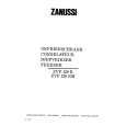 ZANUSSI ZVF120R Owners Manual ZANUSSI ZVF120R Owners Manual