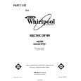 WHIRLPOOL LE6685XPW1 Parts Catalog WHIRLPOOL LE6685XPW1 Parts Catalog