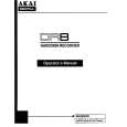 AKAI DR8 Owners Manual AKAI DR8 Owners Manual