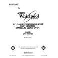 WHIRLPOOL SF0100SRW2 Parts Catalog WHIRLPOOL SF0100SRW2 Parts Catalog