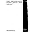 AEG FAV4060D Owners Manual AEG FAV4060D Owners Manual