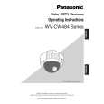 PANASONIC WVCW484 Owners Manual PANASONIC WVCW484 Owners Manual