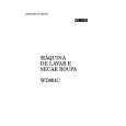 ZANUSSI WD801C Owners Manual ZANUSSI WD801C Owners Manual