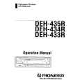 PIONEER DEH-433R Owners Manual PIONEER DEH-433R Owners Manual