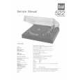 DUAL 522 Service Manual DUAL 522 Service Manual