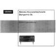 GRUNDIG KONZERTSCHRANK BERGAMO ST. Owners Manual GRUNDIG KONZERTSCHRANK BERGAMO ST. Owners Manual