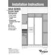 WHIRLPOOL GD25BFCHB00 Installation Manual WHIRLPOOL GD25BFCHB00 Installation Manual