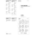 SONY XS-V6955G Owners Manual SONY XS-V6955G Owners Manual