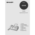 SHARP UX68 Owners Manual SHARP UX68 Owners Manual