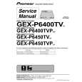 PIONEER GEX-P6400TV Service Manual PIONEER GEX-P6400TV Service Manual