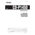TEAC CD-P1450 Owners Manual TEAC CD-P1450 Owners Manual