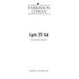 PARKINSON COWAN 55GD W D/F Owners Manual PARKINSON COWAN 55GD W D/F Owners Manual