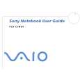 SONY PCG-C1MGP VAIO Owners Manual SONY PCG-C1MGP VAIO Owners Manual