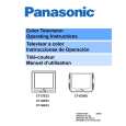 PANASONIC CT32E33G Owners Manual PANASONIC CT32E33G Owners Manual