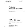 SONY MZR410 Owners Manual SONY MZR410 Owners Manual