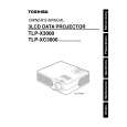 TOSHIBA TLP-X3000 Owners Manual TOSHIBA TLP-X3000 Owners Manual
