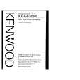 KENWOOD KCAR2FM Owners Manual KENWOOD KCAR2FM Owners Manual