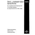 AEG LAV9351SENS. Owners Manual AEG LAV9351SENS. Owners Manual