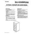 SONY SU53XBR200 Owners Manual SONY SU53XBR200 Owners Manual