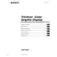 SONY GDM-FW900 (2) Owners Manual SONY GDM-FW900 (2) Owners Manual
