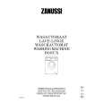 ZANUSSI BONUX Owners Manual ZANUSSI BONUX Owners Manual