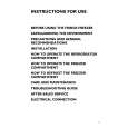WHIRLPOOL CFS 110 W Owners Manual WHIRLPOOL CFS 110 W Owners Manual