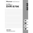 PIONEER DVR-S706/XV/CN Owners Manual PIONEER DVR-S706/XV/CN Owners Manual