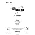 WHIRLPOOL LG7686XPW1 Parts Catalog WHIRLPOOL LG7686XPW1 Parts Catalog