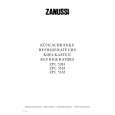 ZANUSSI ZPL5163 Owners Manual ZANUSSI ZPL5163 Owners Manual