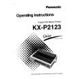 PANASONIC KX-P2123 Owners Manual PANASONIC KX-P2123 Owners Manual