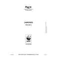 REX-ELECTROLUX RQ99E Owners Manual REX-ELECTROLUX RQ99E Owners Manual