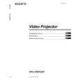 SONY VPL-VW12HT Owners Manual SONY VPL-VW12HT Owners Manual