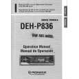 PIONEER DEHP836 Owners Manual PIONEER DEHP836 Owners Manual