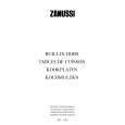 ZANUSSI ZAF40EW/1 Owners Manual ZANUSSI ZAF40EW/1 Owners Manual