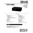 SONY CDXA30 Service Manual SONY CDXA30 Service Manual