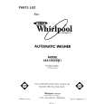 WHIRLPOOL LA6150XSW1 Parts Catalog WHIRLPOOL LA6150XSW1 Parts Catalog