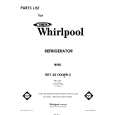 WHIRLPOOL EHT201XKWR2 Parts Catalog WHIRLPOOL EHT201XKWR2 Parts Catalog
