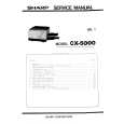 SHARP CX-5000 Service Manual SHARP CX-5000 Service Manual