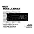 YAMAHA DSP-A1092 Owners Manual YAMAHA DSP-A1092 Owners Manual