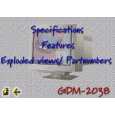 SONY GDM2038 Service Manual SONY GDM2038 Service Manual