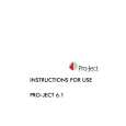 PRO-JECT PRO-JECT61 Owners Manual PRO-JECT PRO-JECT61 Owners Manual