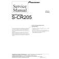 PIONEER S-CR205 Service Manual PIONEER S-CR205 Service Manual