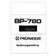 PIONEER BP-780 Owners Manual PIONEER BP-780 Owners Manual