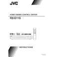 JVC RX-E11SAS Owners Manual JVC RX-E11SAS Owners Manual