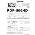 PIONEER PDP-505HD Service Manual PIONEER PDP-505HD Service Manual