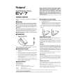 ROLAND EV-7 Owners Manual ROLAND EV-7 Owners Manual