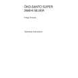 AEG Santo 2580-6KG Owners Manual AEG Santo 2580-6KG Owners Manual