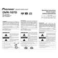 PIONEER DVR-107D/KB Owners Manual PIONEER DVR-107D/KB Owners Manual