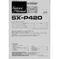 PIONEER SX-P420 Service Manual PIONEER SX-P420 Service Manual