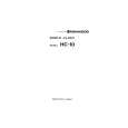 KENWOOD HC-10 Owners Manual KENWOOD HC-10 Owners Manual